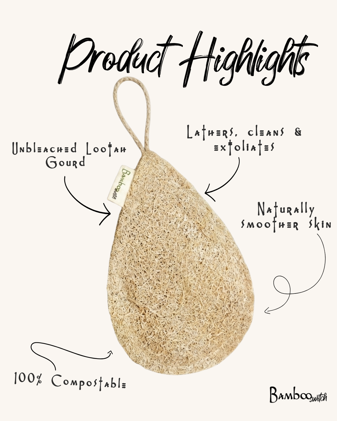 Large Exfoliating Loofah