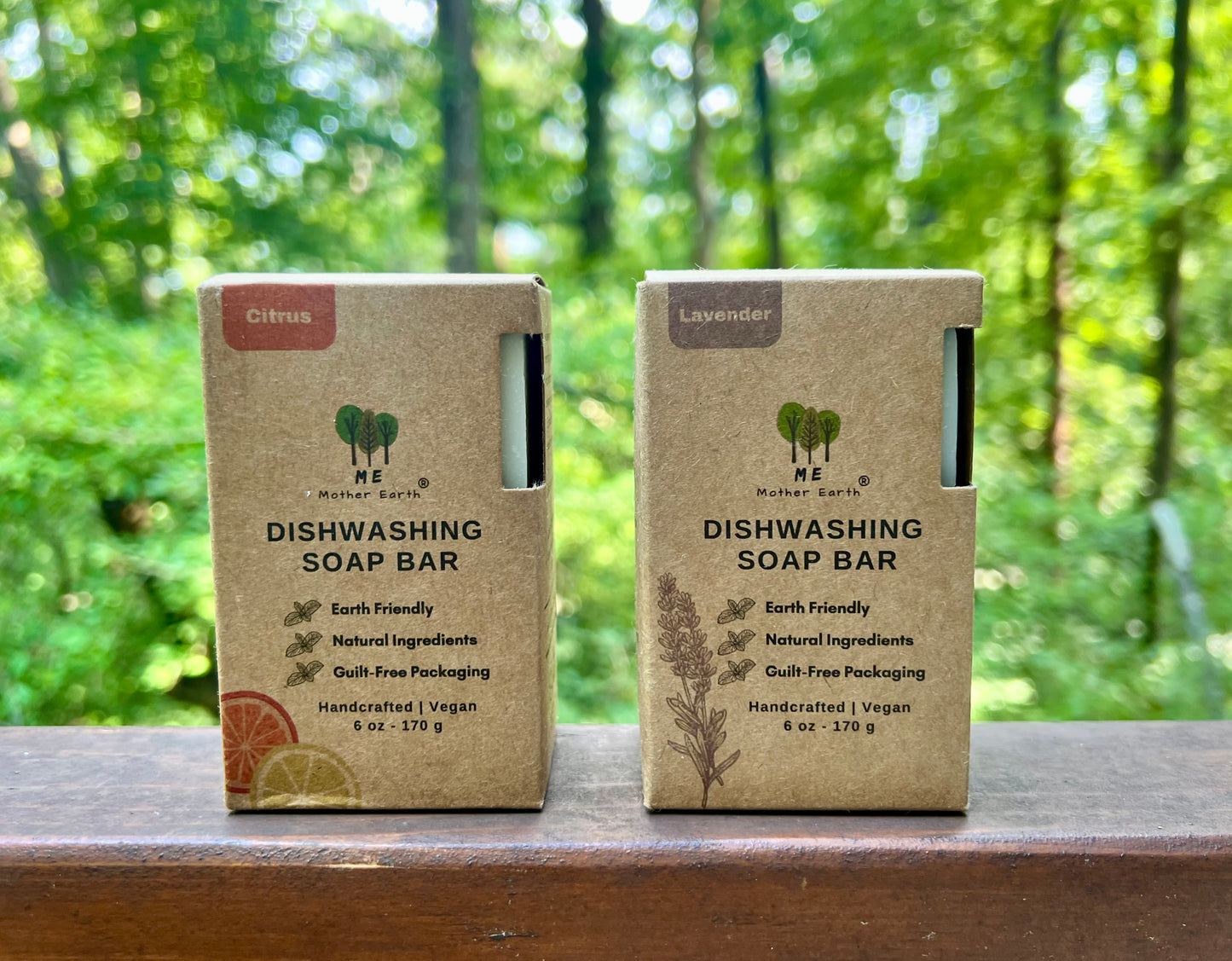 Zero Waste Dishwashing Soap Bar - 6 oz.