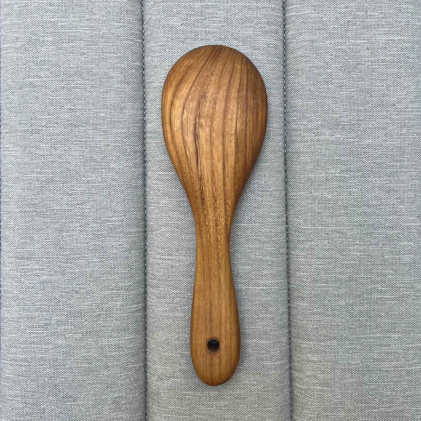 9” Teak Rice Paddle, Serving Spoon, Versatile Cooking Spoon