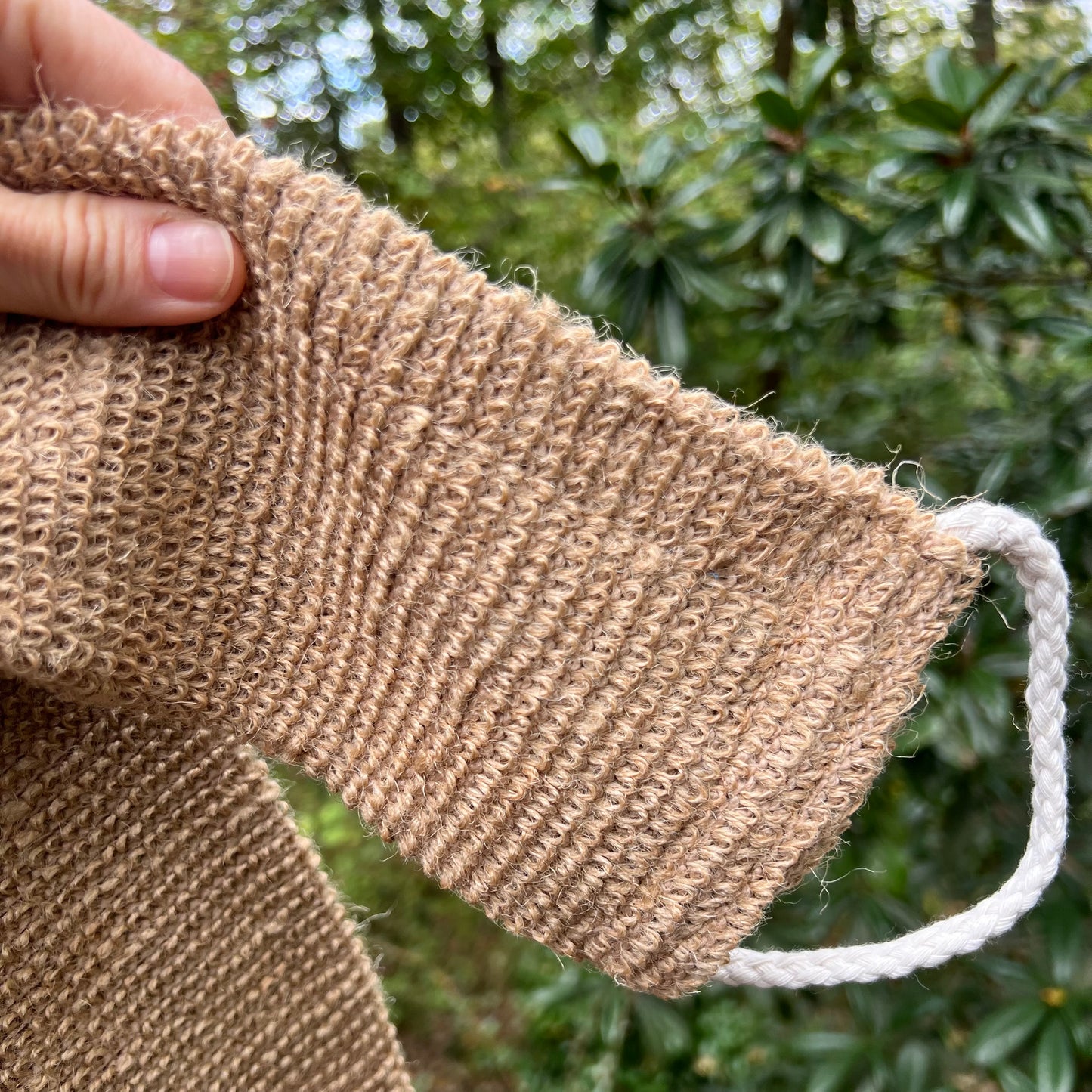 Sisal Linen Exfoliating Back Scrubber