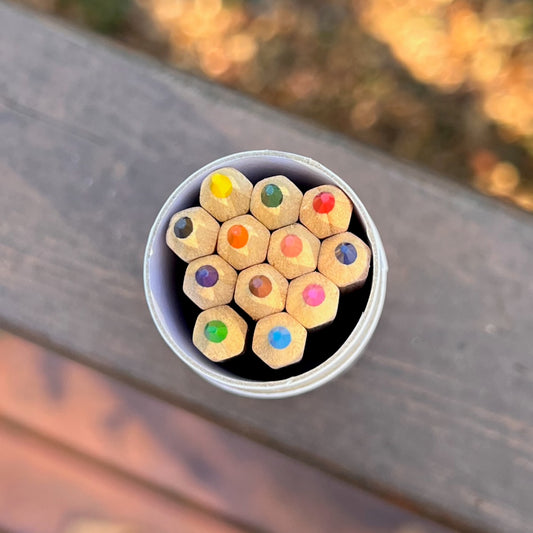 Colored Pencils - Travel Size (12 Colors)