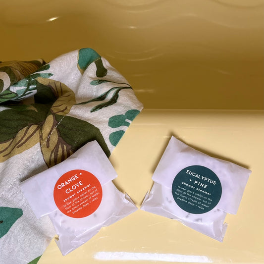 Holiday Shower Steamers - Natural Aromatherapy