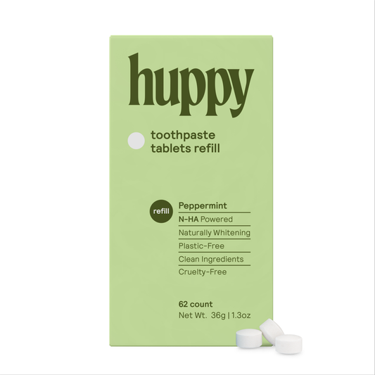 Huppy Toothpaste Tablets Refill – Peppermint