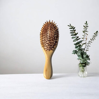 Bamboo Rounded Hairbrush