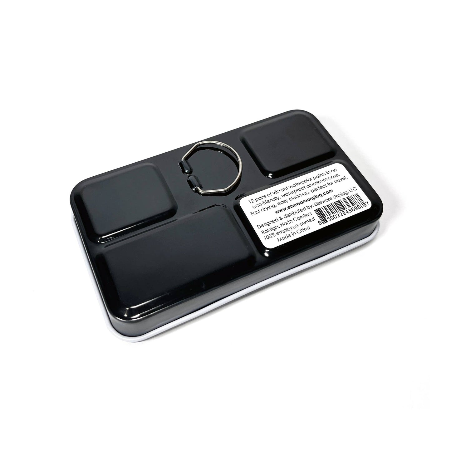 Watercolor Set - Travel-Friendly Metal Palette (12 Colors)