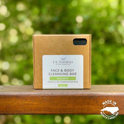 Natural Face & Body Cleansing Bar