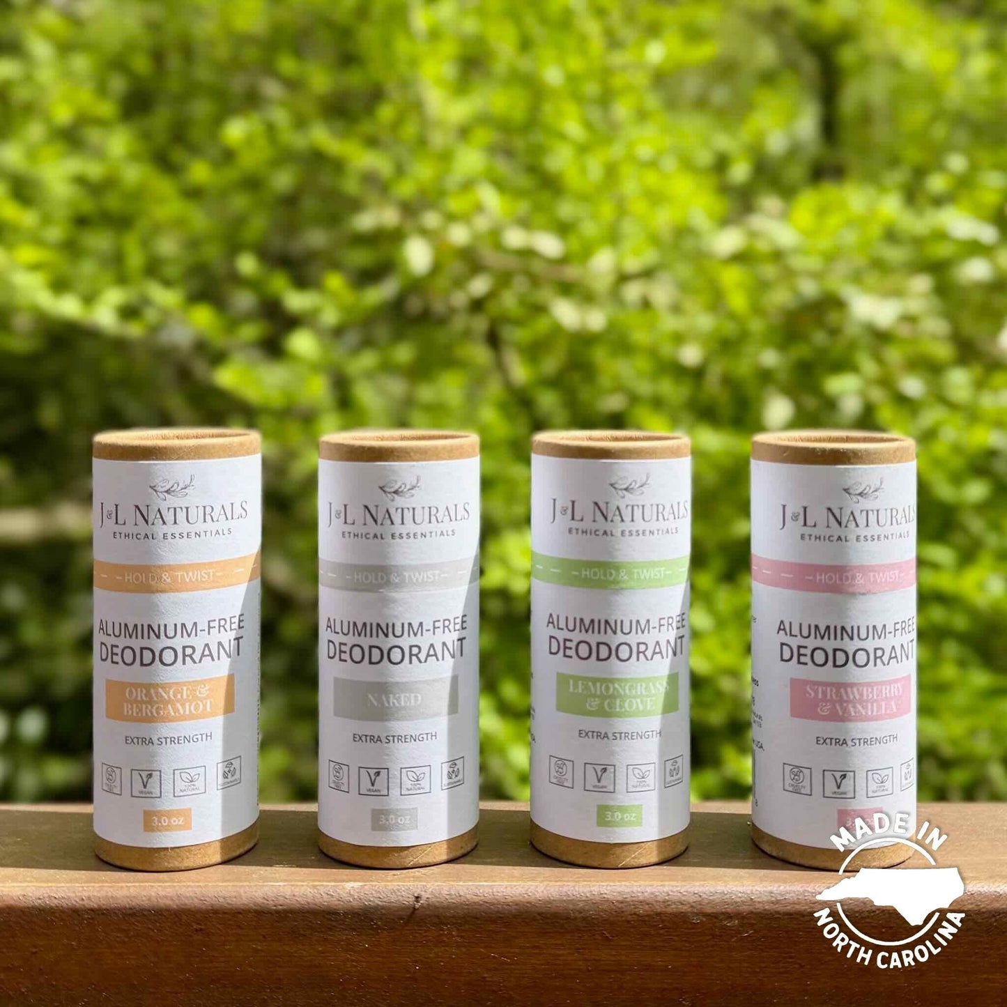 J&L Naturals Extra-Strength Deodorant