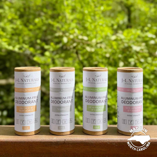 J&L Naturals Extra-Strength Deodorant