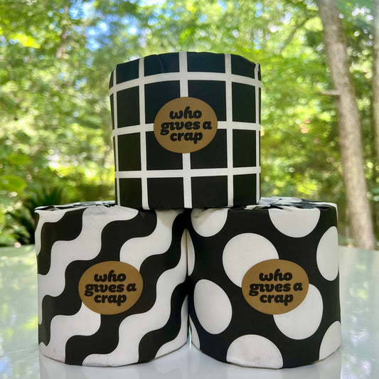 Premium 100% Bamboo Toilet Paper by Who Gives A Crap