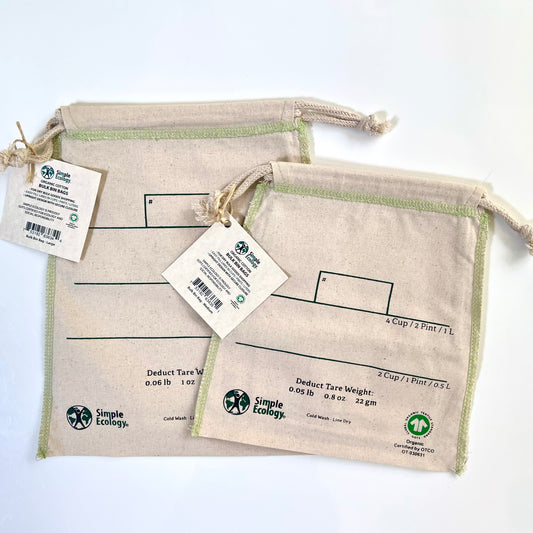Organic Cotton Bulk Bin Bags