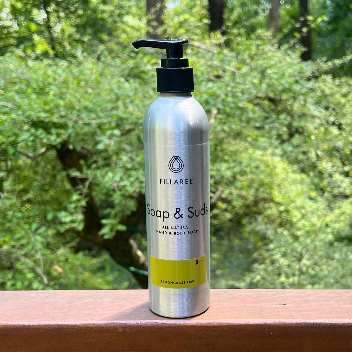 Fillaree Soap & Suds - Hand & Body Wash - Lemongrass Lime