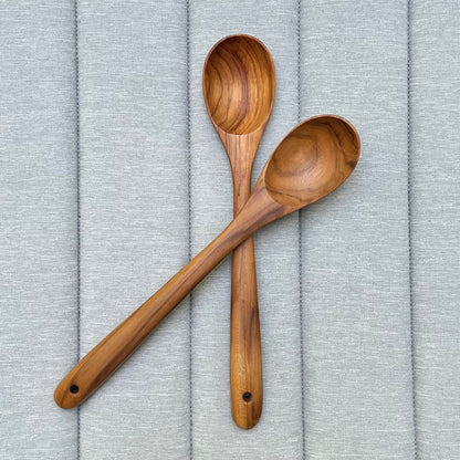 13.5" Teak Cooking Spoon