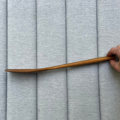 13.5" Teak Slotted Spatula Turner