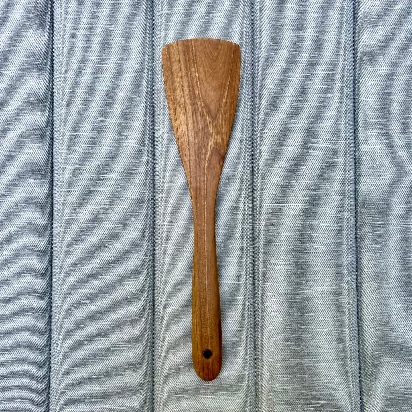 12” Teak Flat Edge Spatula Turner