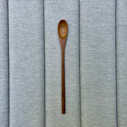 9.5” Long Teak Cocktail Spoon