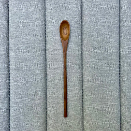 9.5” Long Teak Cocktail Spoon