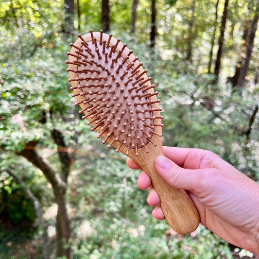 Bamboo Rounded Hairbrush