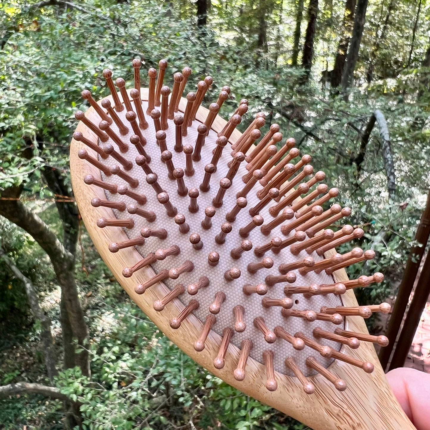 Bamboo Rounded Hairbrush