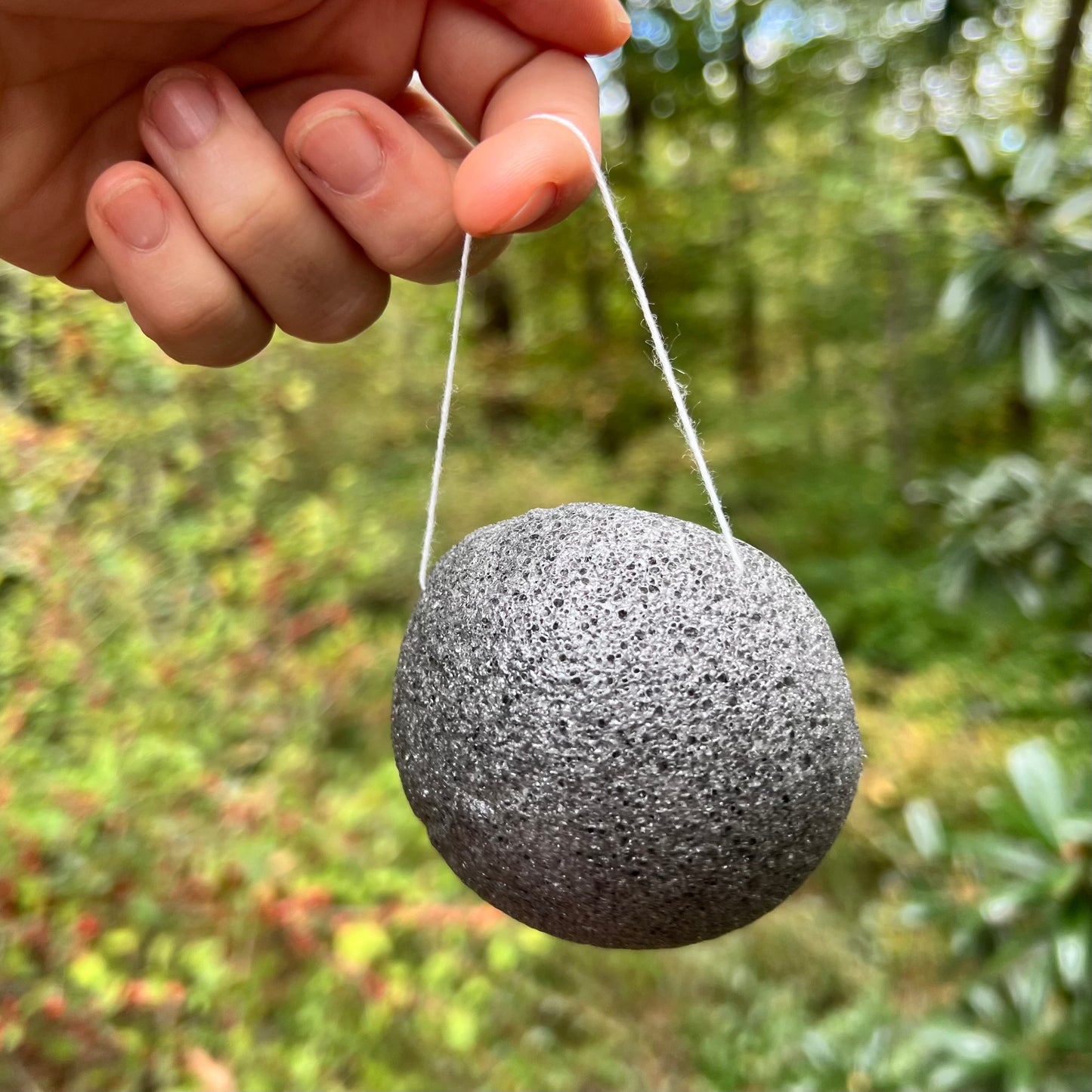 Konjac Facial Cleansing Sponge - Charcoal