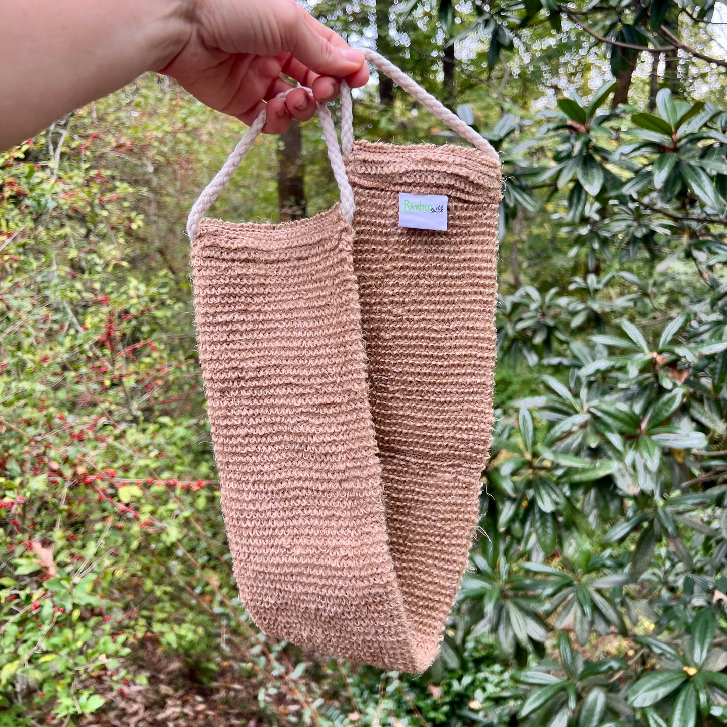 Sisal Linen Exfoliating Back Scrubber