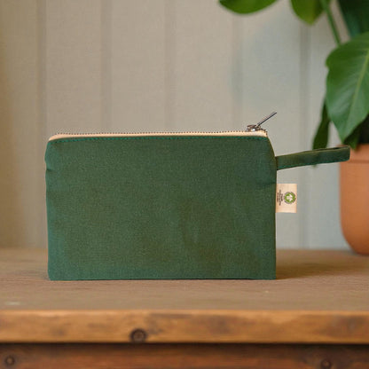 Organic Cotton Zipper Pouch