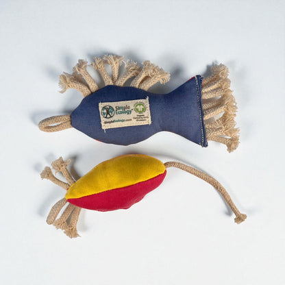 100% Cotton Upcycled Cat Toy