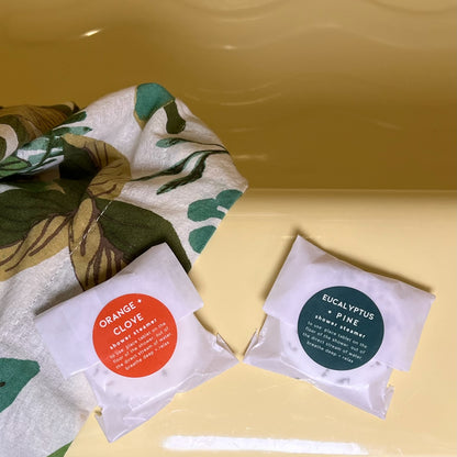 Holiday Shower Steamers - Natural Aromatherapy