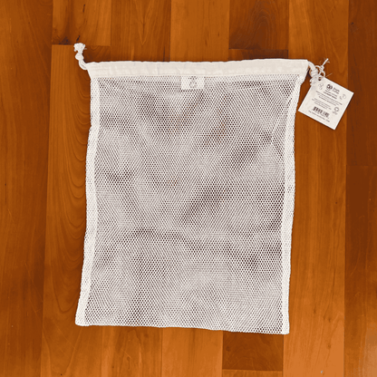 Cotton Mesh Laundry Bag for Delicates
