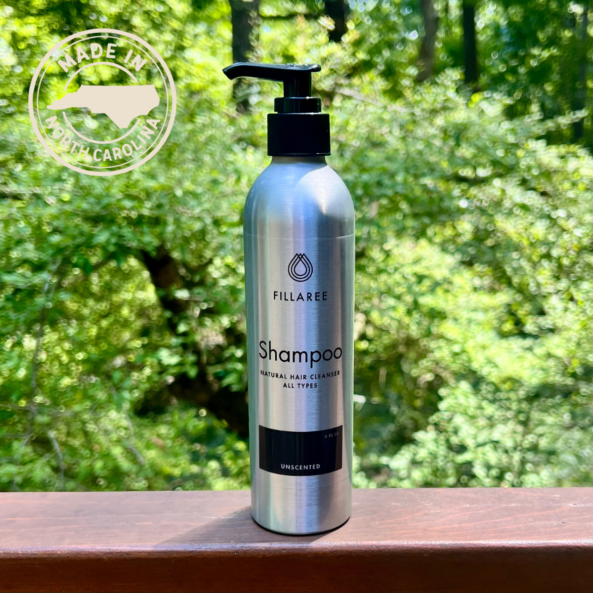 Fillaree Shampoo - Natural Hair Cleanser - Unscented