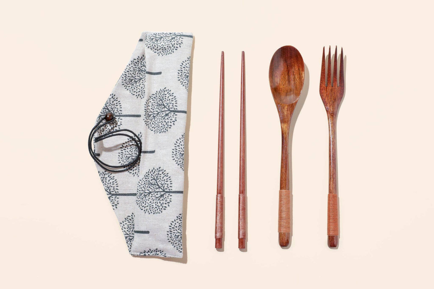 Coconut Utensil Cutlery Travel Set