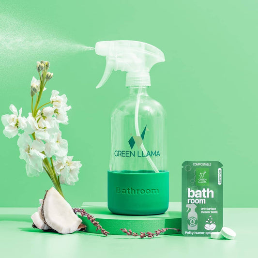 Green Llama Bathroom Cleaner