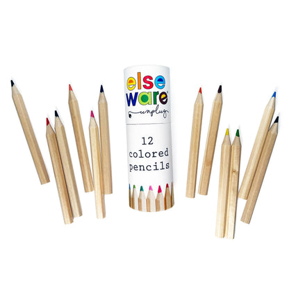 Colored Pencils - Travel Size (12 Colors)