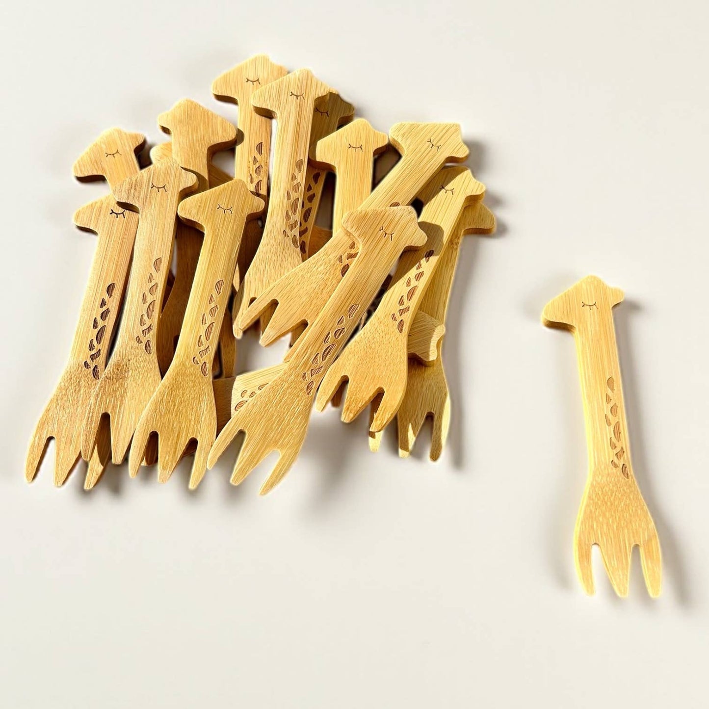 Bamboo Baby & Toddler Fork | Giraffe
