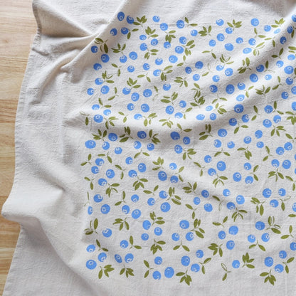 Handprinted Cotton Kitchen Towels